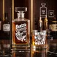 Zestaw Do Whisky Dla Emeryta Prezent Na Emeryturę Dla Mężczyzny: Budzik Zwolniony