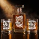 Zestaw Do Whisky Dla Emeryta Prezent Na Emeryturę Dla Mężczyzny: Budzik Zwolniony