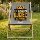 Leżak Z Nadrukiem Na Dzień Ojca Prezent Dla Taty Mężczyzny: Tu Rządzi Ojciec Leżak Z Nadrukiem Na Dzień Ojca Prezent Dla Taty Mężczyzny: Tu Rządzi Ojciec