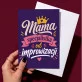 Kartka z Życzeniami Dla Mamy Na Dzień Mamy Dla Kobiety: Suchy Humor Dla Mamy Kartka z Życzeniami Dla Mamy Na Dzień Mamy Dla Kobiety: Suchy Humor Dla Mamy