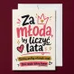 Kartka z Życzeniami Na Urodziny Dla Kobiety: Beztroski Sarkazm Kartka z Życzeniami Na Urodziny Dla Kobiety: Beztroski Sarkazm