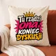 Poduszka Dekoracyjna Na Święta Prezent Dla Kobiety: Bezczelna Królowa