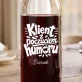 Karafka Do Wina Personalizowana Dla Klienta Prezent Dla Mężczyzny: Klient Z Poczuciem Humoru Karafka Do Wina Personalizowana Dla Klienta Prezent Dla Mężczyzny: Klient Z Poczuciem Humoru