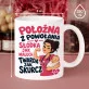 Różowy Zestaw Prezentowy Dla Położnej Dla Kobiety: Położna Z Powołania