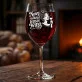 Kieliszek Do Wina Na Pożegnanie W Pracy Prezent Dla Kobiety: Nowy Rozdział, Lepsze Wino