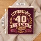 Czekolada Z Truskawkami Na 40 Urodziny Prezent Dla 40 Latki Kobiety: Akademicki Styl Retro