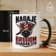 Kubek Z Nadrukiem Dla Barbera Prezent Dla Mężczyzny: Nadaje Brodom Charakter Kubek Z Nadrukiem Dla Barbera Prezent Dla Mężczyzny: Nadaje Brodom Charakter
