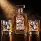 Zestaw Do Whisky Dla Miłośnika Książek Prezent Dla Mężczyzny: Wieczór Z Książką I Zestaw Do Whisky Dla Miłośnika Książek Prezent Dla Mężczyzny: Wieczór Z Książką I