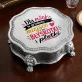 Szkatułka Na Biżuterię Na Mikołajki Prezent Dla Kobiety: Zabawna Typografia