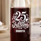 Karafka Do Wina Personalizowana Na 25 Lecie Ślubu Prezent Dla Kobiety: 25 Lat Razem Karafka Do Wina Personalizowana Na 25 Lecie Ślubu Prezent Dla Kobiety: 25 Lat Razem