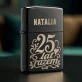 Zapalniczka z Grawerem Na 25 Lecie Ślubu Prezent Dla Kobiety: 25 Lat Razem