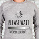Sarcasm loading - Bluza męska bez kaptura