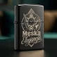 Zapalniczka Z Grawerem Dla Mężczyzny Prezent Dla Mężczyzny: Surowa Męska Elegancja