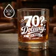 Szklanka Do Whisky Dla Mężczyzny 70 Lat Prezent Na 70 Urodziny Dla Mężczyzny: 70? Dolewaj
