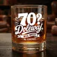 Szklanka Do Whisky Dla Mężczyzny 70 Lat Prezent Na 70 Urodziny Dla Mężczyzny: 70? Dolewaj