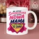 Różowy Zestaw Prezentowy Dla Nowej Mamy Na Dzień Mamy Dla Kobiety: Superbohaterka Różowy Zestaw Prezentowy Dla Nowej Mamy Na Dzień Mamy Dla Kobiety: Superbohaterka
