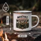 Kubek Emaliowany Na Imieniny Prezent Dla Mężczyzny: Męska Retro Natura Kubek Emaliowany Na Imieniny Prezent Dla Mężczyzny: Męska Retro Natura
