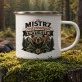 Kubek Emaliowany Na Imieniny Prezent Dla Mężczyzny: Męska Retro Natura Kubek Emaliowany Na Imieniny Prezent Dla Mężczyzny: Męska Retro Natura