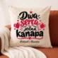 Poduszka Dekoracyjna Dla Pary Prezent Dla Pary: Dwa Serca, Jedna Kanapa