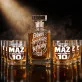 Zestaw Do Whisky Na 10 Rocznicę Ślubu Prezent Dla Mężczyzny: Koneserski Humor Zestaw Do Whisky Na 10 Rocznicę Ślubu Prezent Dla Mężczyzny: Koneserski Humor