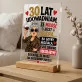 Druk Na Szkle Na 30 Rocznicę Ślubu Prezent Dla Kobiety: Miłość Ślepa 30 Lat Druk Na Szkle Na 30 Rocznicę Ślubu Prezent Dla Kobiety: Miłość Ślepa 30 Lat