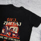 Siej, zbieraj i się nie zmieniaj - Czarna koszulka męska