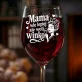 Kieliszek Do Wina Na Dzień Mamy Prezent Dla Mamy Kobiety: Mama Woli Winko Kieliszek Do Wina Na Dzień Mamy Prezent Dla Mamy Kobiety: Mama Woli Winko