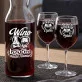 Zestaw Do Wina Na Rocznicę Prezent Na Walentynki Dla Pary: Toast Dla Dwojga Zestaw Do Wina Na Rocznicę Prezent Na Walentynki Dla Pary: Toast Dla Dwojga