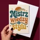 Kartka z Życzeniami Na Dzień Nauczyciela Dla Nauczyciela Mężczyzny: Retro Szkolny Szyk Kartka z Życzeniami Na Dzień Nauczyciela Dla Nauczyciela Mężczyzny: Retro Szkolny Szyk