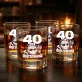Szklanka Do Whisky Na 40 Urodziny Prezent Dla Mężczyzny: 40 Lat Dojrzewania Szklanka Do Whisky Na 40 Urodziny Prezent Dla Mężczyzny: 40 Lat Dojrzewania