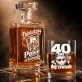 Zestaw Do Whisky Na 40 Urodziny Prezent Dla Mężczyzny: Dojrzały Humor Zestaw Do Whisky Na 40 Urodziny Prezent Dla Mężczyzny: Dojrzały Humor