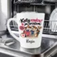 Kubek Personalizowany Dla Kociary Prezent Dla Kobiety: Koty Rządzą, Ja Sprzątam