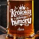 Kufel Personalizowany Na Dzień Kobiet Prezent Dla Kobiety Kobiety: Królowa Dobrego Humoru