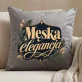 Poduszka Dekoracyjna Na Mikołajki Prezent Dla Mężczyzny: Męska Elegancja Poduszka Dekoracyjna Na Mikołajki Prezent Dla Mężczyzny: Męska Elegancja
