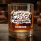 Szklanki Do Whisky z Grawerem Dla Ukochanego Prezent Na Walentynki Dla Mężczyzny: Dyplomowany Mistrz