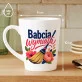 Kubek Z Nadrukiem Dla Babci Prezent Na Dzień Babci Dla Kobiety: Babcia Wymiata Kubek Z Nadrukiem Dla Babci Prezent Na Dzień Babci Dla Kobiety: Babcia Wymiata