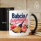 Kubek Z Nadrukiem Dla Babci Prezent Na Dzień Babci Dla Kobiety: Babcia Wymiata Kubek Z Nadrukiem Dla Babci Prezent Na Dzień Babci Dla Kobiety: Babcia Wymiata