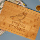 Spring is Coming - deska do krojenia z grawerem