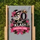 Leżak Z Nadrukiem Dla 50 Latki Prezent Na 50 Urodziny Dla Kobiety: 50 Lat Klasy –