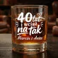 Szklanki Do Whisky z Grawerem Na 40 Rocznicę Ślubu Prezent Dla Pary: 40 Lat I Wciąż Na Tak