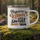 Kubek Emaliowany Na Dzień Kobiet Prezent Dla Kobiety Kobiety: Kawowe Poranki Z Humorem Kubek Emaliowany Na Dzień Kobiet Prezent Dla Kobiety Kobiety: Kawowe Poranki Z Humorem