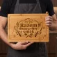 Deska Do Krojenia Na 15 Rocznicę Ślubu Prezent Dla Pary: Kulinarna Harmonia Dwojga