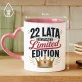 Kubek Z Nadrukiem Dla 22 Latki Prezent Na 20 Urodziny Dla Kobiety: 22 Lata Doświadczenia Kubek Z Nadrukiem Dla 22 Latki Prezent Na 20 Urodziny Dla Kobiety: 22 Lata Doświadczenia