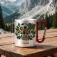 Kubek Metalowy z Karabińczykiem Dla Trenera Piłki Nożnej Prezent Dla Mężczyzny: Serce Drużyny Kubek Metalowy z Karabińczykiem Dla Trenera Piłki Nożnej Prezent Dla Mężczyzny: Serce Drużyny