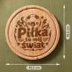 Deska Do Serów Z Grawerem Dla Fana Piłki Nożnej Prezent Dla Mężczyzny: Piłkarski Manifest