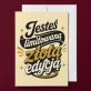 Kartka z Życzeniami Na Złote Gody Dla Kobiety: Złota Retro Elegancja Kartka z Życzeniami Na Złote Gody Dla Kobiety: Złota Retro Elegancja