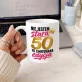 Kubek Z Nadrukiem Na 50 Urodziny Prezent Dla Kobiety: Limitowana Edycja 50 Kubek Z Nadrukiem Na 50 Urodziny Prezent Dla Kobiety: Limitowana Edycja 50