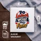 Album Na Zdjęcia Tradycyjny Na Rocznicę Prezent Na Walentynki Dla Mężczyzny: Typograficzny Romans Album Na Zdjęcia Tradycyjny Na Rocznicę Prezent Na Walentynki Dla Mężczyzny: Typograficzny Romans