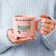 Stomatolog z sercem - Kubek z okrągłym uchem