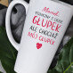 straszny z ciebie głupek - Personalizowany Kubek